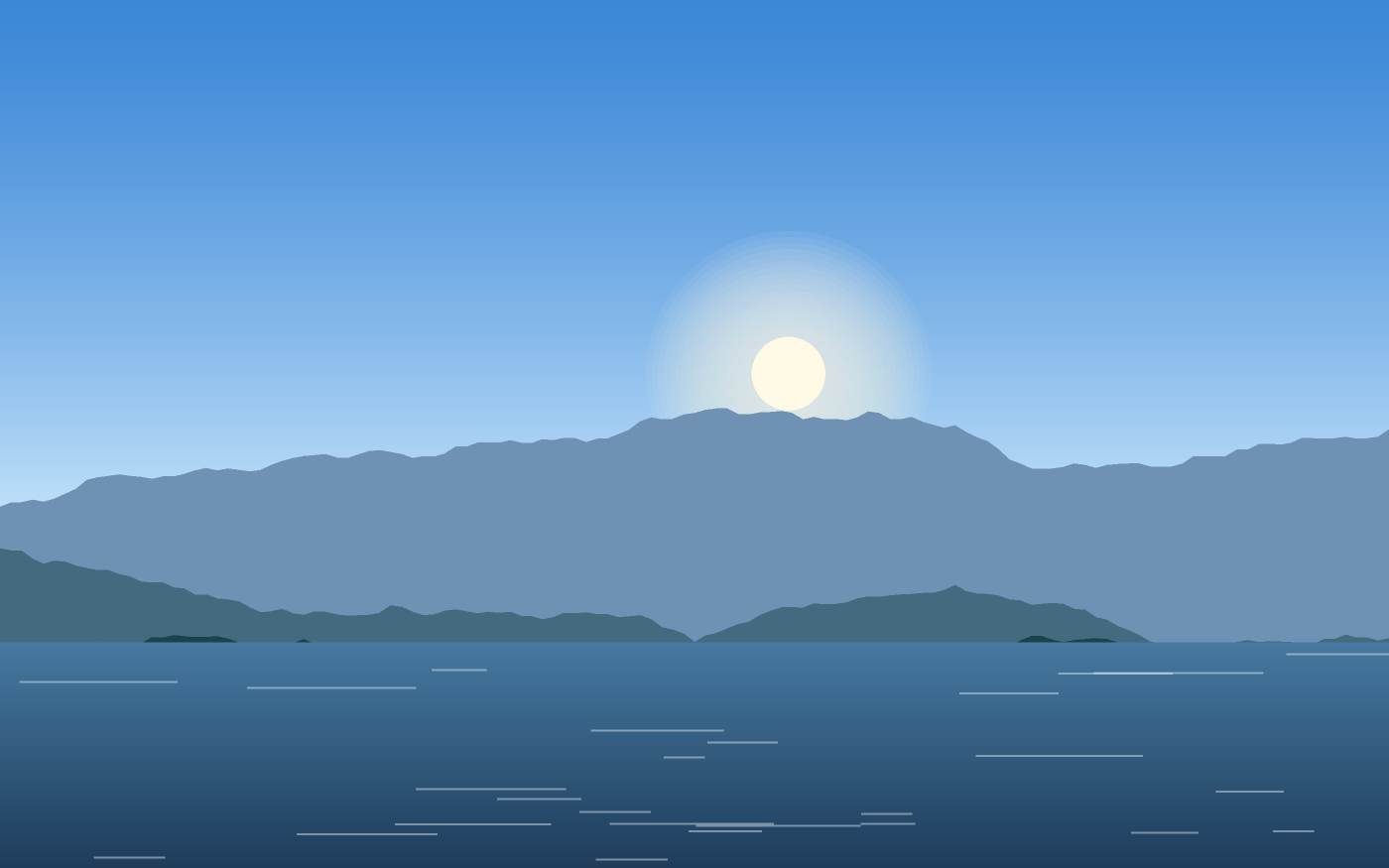 Landschaftsillustration