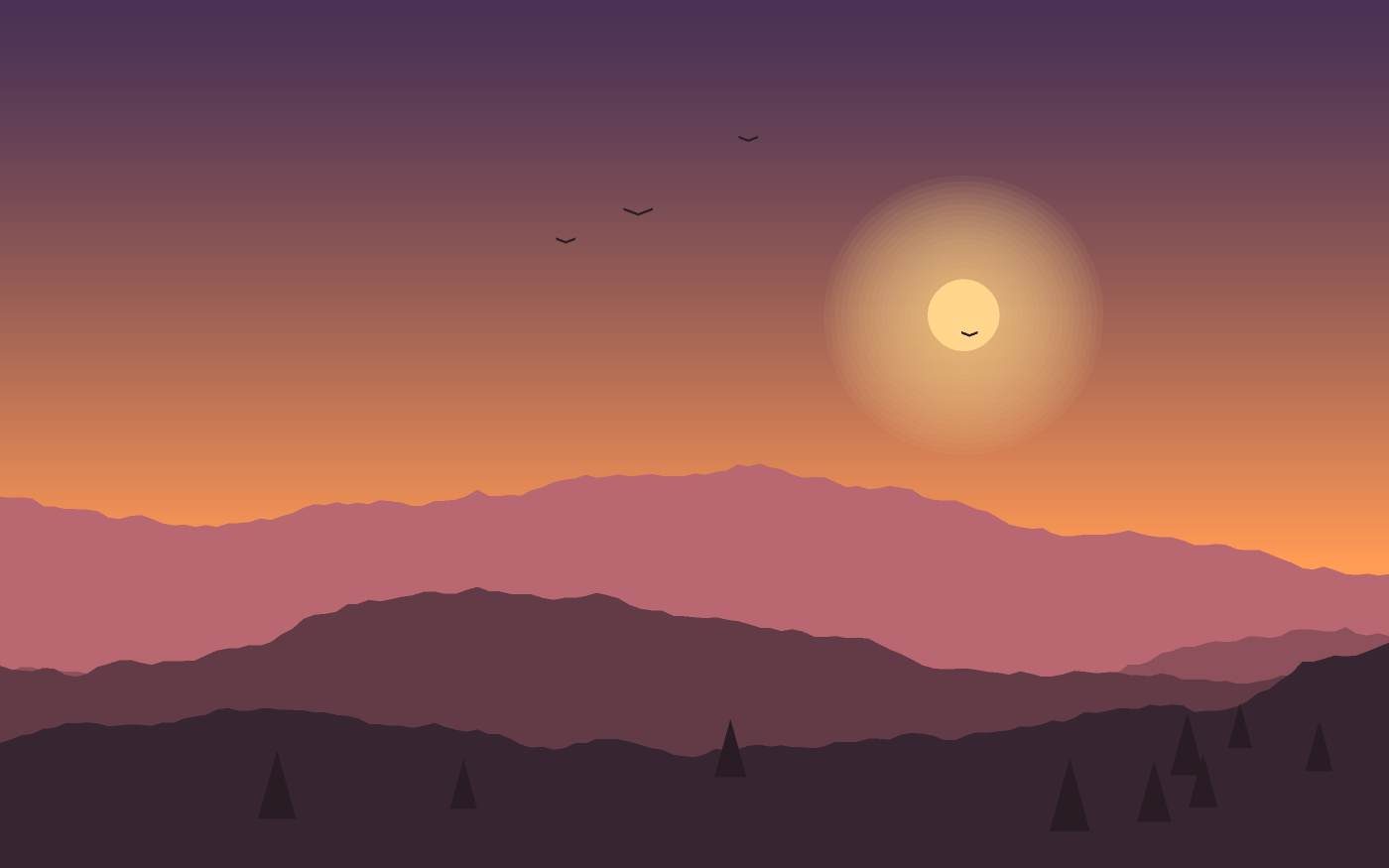 Landskabsillustration
