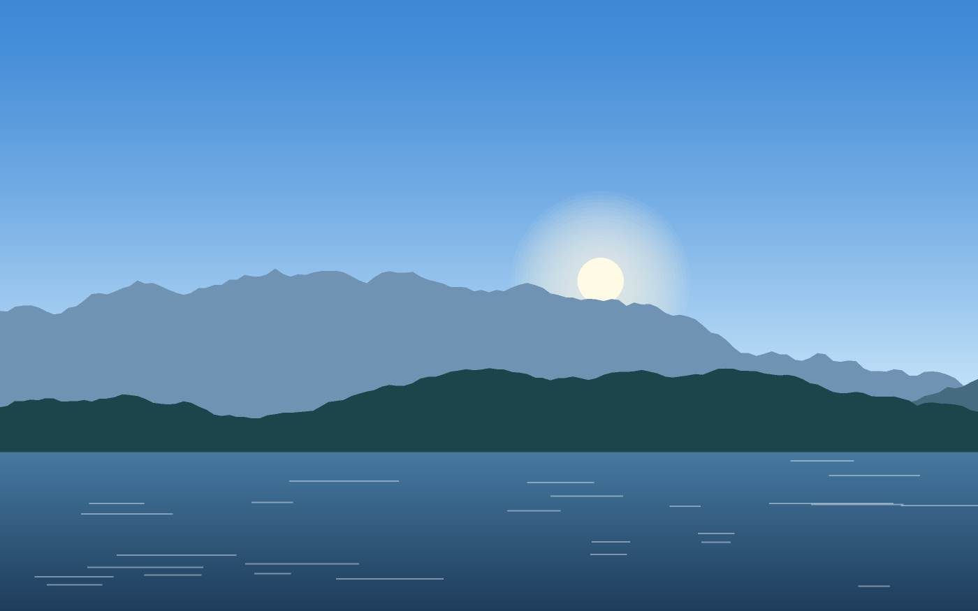 Ilustracja krajobrazu