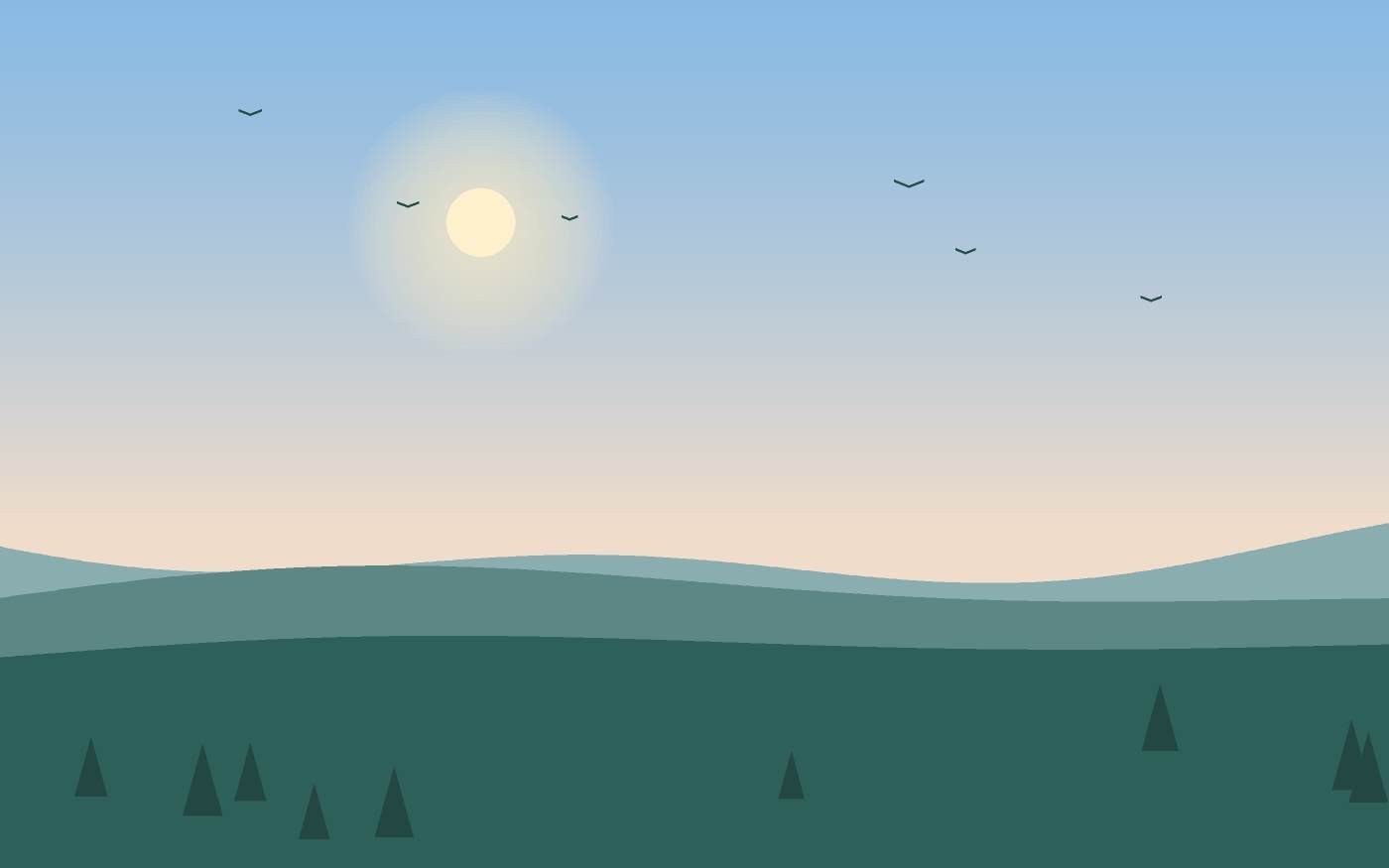 Ilustracja krajobrazu