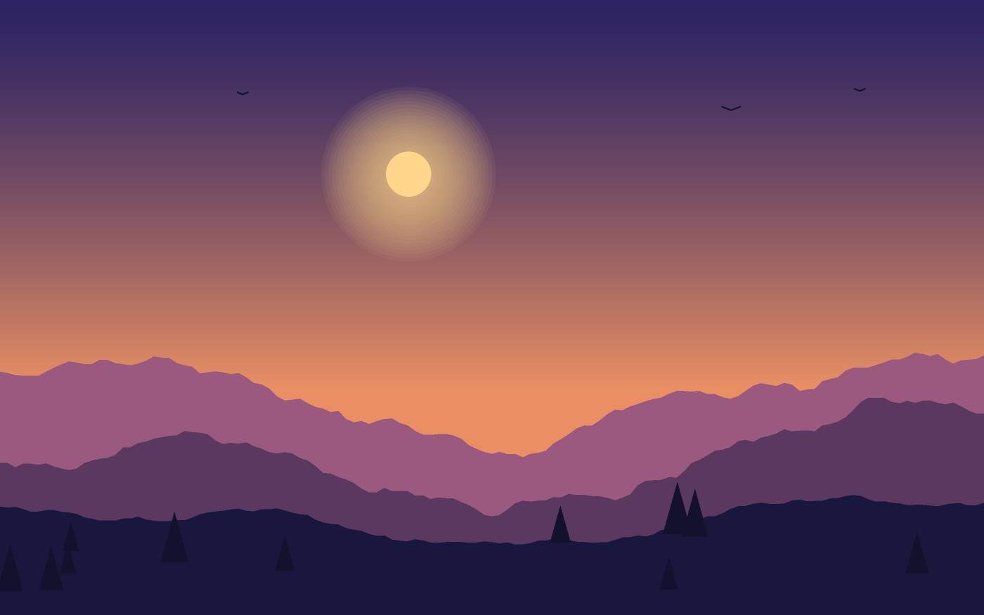 Landskapsillustration