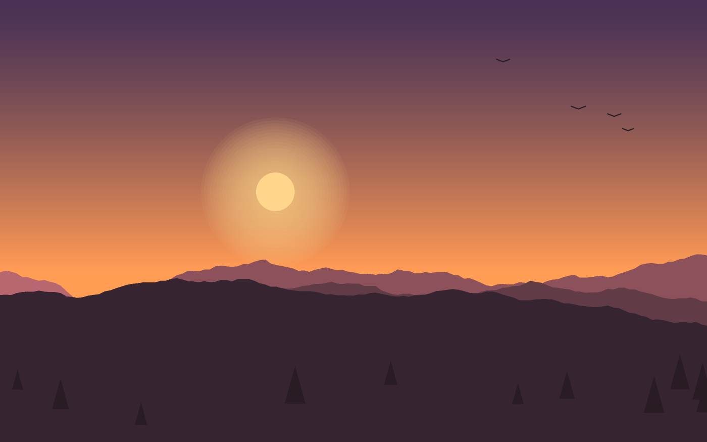 Landscape illustration